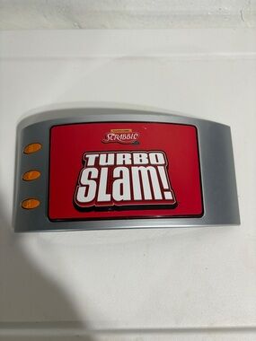 Scrabble Turbo Slam! Electronic Word Game - Red & Silver